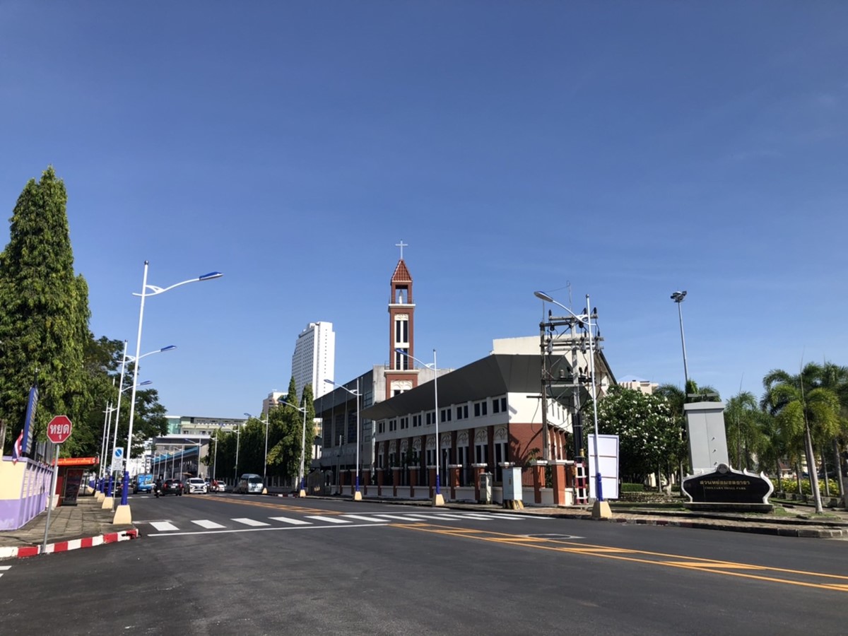 Construction of electric power distribution system to underground cables, Thammanoon-vithi Road, Rajyindee Intersection-Saneha Nusorn Intersection, Songkla Province